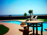 Vista jardín